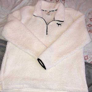 VS PINK fuzzy jacket